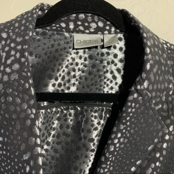 Silver Metallic Jacket - Picture 2 of 3